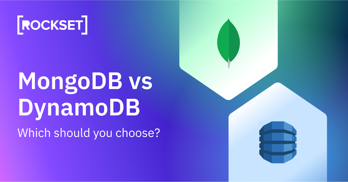 MongoDB Vs DynamoDB Head-to-Head: Which Ought To You Select ...